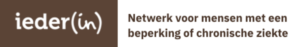 Logo Ieder(in), netwerk voor mensen met een beperking of chronische ziekte