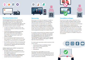 Voorbeeld van de folder Mediawet voor mediamakers